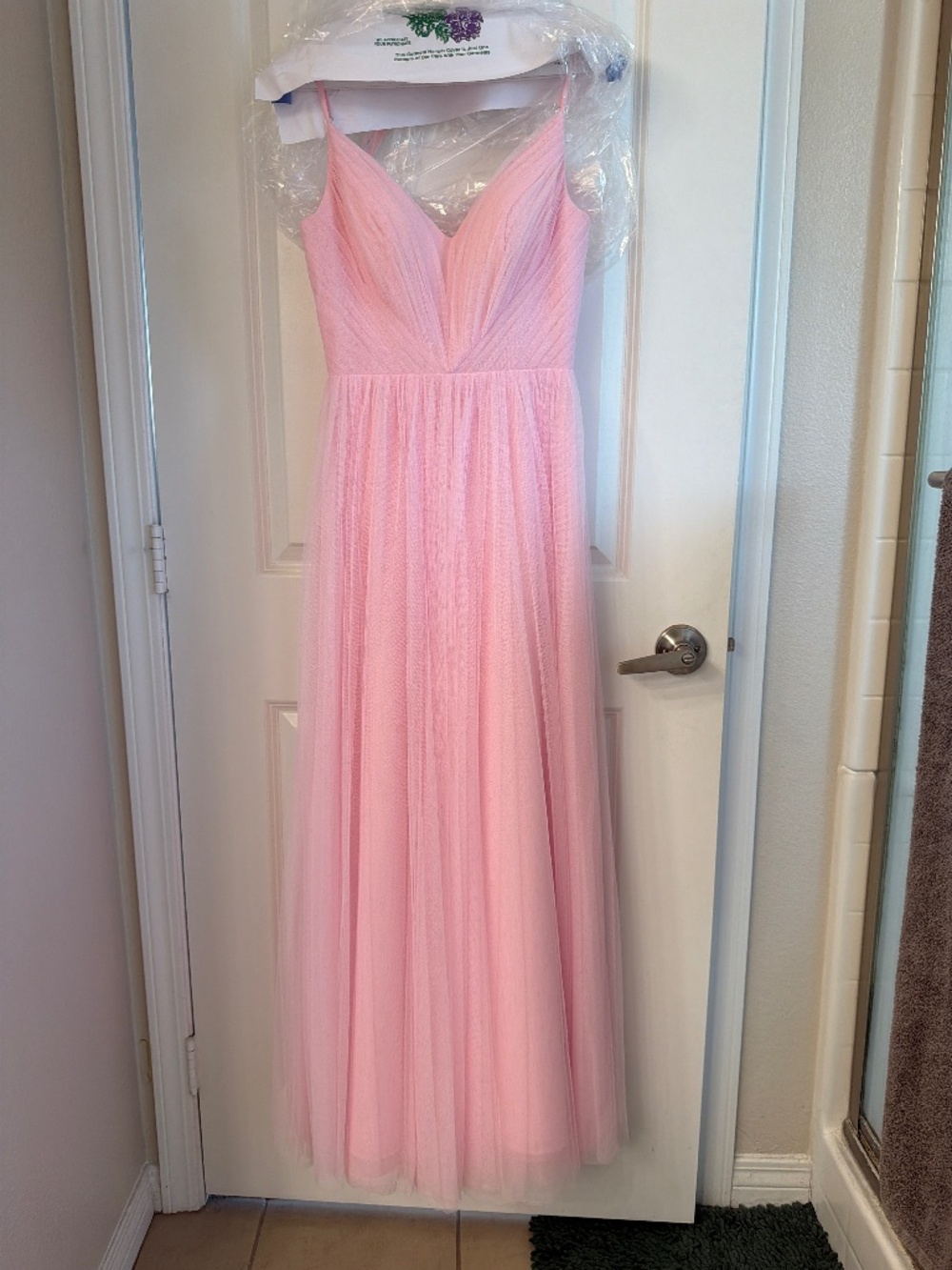 Revelry Penelope Baby Pink Tulle Dress Sz 0